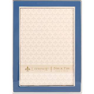 Lawrence rammer 586457 5x7 Navy Emalje Picture Frame Blue