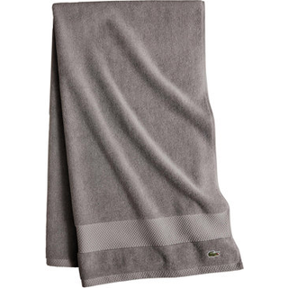 Lacoste Heritage Supima Cotton Bath Howlels Meteorite 30 """" X 54 """"