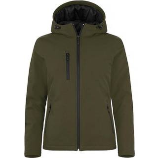 Clique 20953 Padded Hoody Softshell Lady / Hættetrøje Fog Green XS