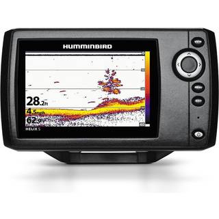 Ekkolod Humminbird HELIX 5 SONAR G2, 5", med transducer (fast frekvens)
