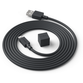 Ladekabel Cable 1 - USB-A og Apple Lighting, Farve Rusty Red