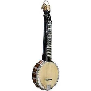 Old World Christmas Ornaments: Banjo Glass blæst ornamenter til juletræ (38038)