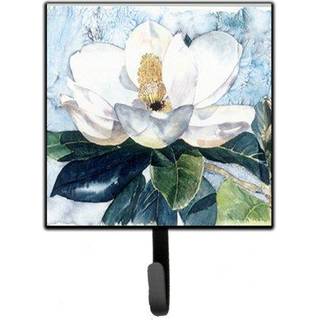 """" Caroline's Treasures 8003SH4 Flower-Magnolia Leash Holder eller Key Hook Small Multicolor """"
