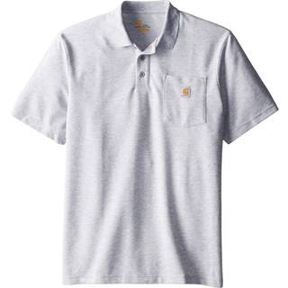 CARHARTT Polo Work Pocket S/S Heather Grey - XXL