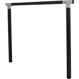 Plus Cubic Gyngestativ med 9x9 oml.stolper/drager inkl. beslag sort