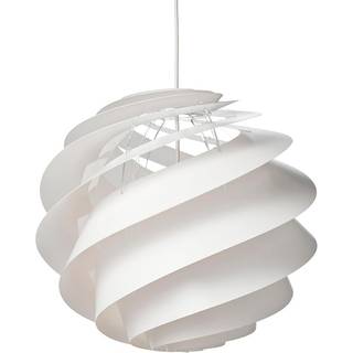 LE KLINT SWIRL 3 MEDIUM HVID PENDEL