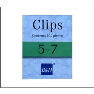 Clips Rund 5-7 mm - 100 stk.
