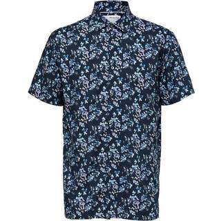SLHREG-ALFRED SHIRT SS AOP B