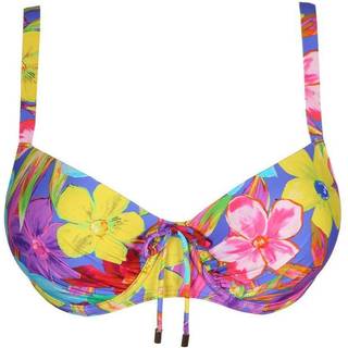PrimaDonna Sazan Padded Balcony Bikini Top - Blue Pattern - E 75 * Kampagne *