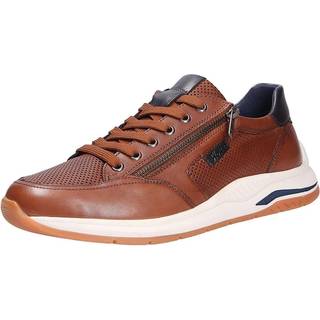 Sioux Herren Sneaker cognac Glattleder