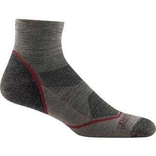 Darn Tough Men's Light Hiker 1/4 Lightweight Hiking Sock Taupe, M