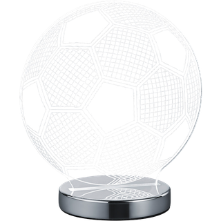 Bordlampe Ball med 3D-hologram – valgbar lysfarve