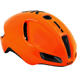 Kask Cykelhjelm Racer Utopia Orange Fluo/Sort