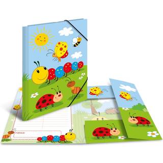 HERMA Elasticated folder A4 Cardboard Frieda & Friends