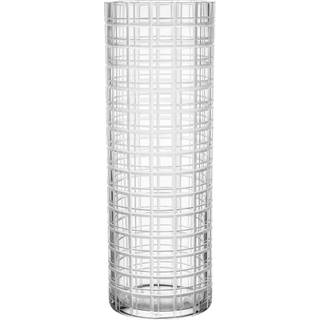 Orrefors Cut in number vase 33 cm Stribet