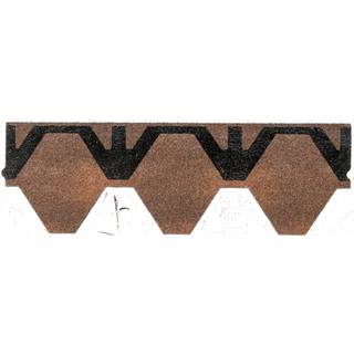 Isola Tagshingel Skrå - Rustikrød - Isola