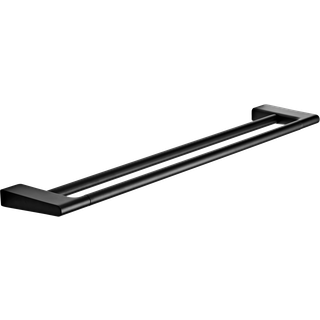 Pressalit Style, lille dobbelt Håndklædestang, 61 cm, mat sort