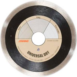 STARING universal diamantklinge, Ø125 mm, tør