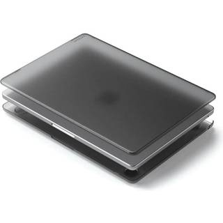 Satechi Eco Hardshell Case for MacBook Air M2 - Sleek and Durable Protection for Your MacBook Air M2 - Dark clear