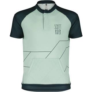 RC Team S/S Shirt JR Mineral Green/Aruba Green (128)