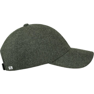 Varsity Headwear Flannel Baseball Cap Forest Green