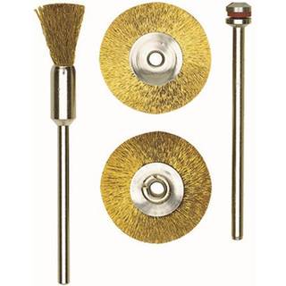 Proxxon messing penselbørste 8 mm, 2 stk. - 28961