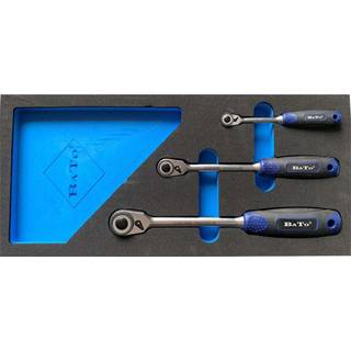 BATO Skraldesæt MicroHead 1/4-3/8-1/2" EVA 1/3 (8969)