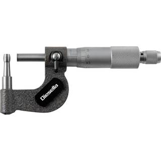 Mikrometer 0-25x0,01 mm til runde emner med hul