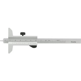 Dybdeskydelære 0- 80 mmx0,05 m. målestift (50 mm bro)
