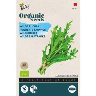 Buzzy Organic vild rucola, økologiske frø