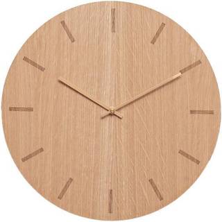 Hemverk - Vægur - Light Oak - Eg/Kobber - Ø28 cm
