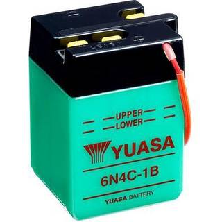 Yuasa 6N4C-1B (Uden Syre) 6V Batteri til Motorcykel