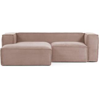 BLOK sofa 2-pers. - chaiselong venstre - Rosa
