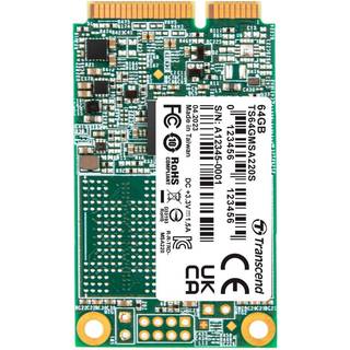 Transcend 220 mSATA SSD - 64GB