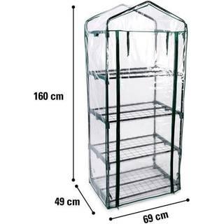 Mini-drivhus 69 x 49 x 160cm