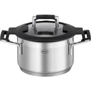 Rösle Silence PRO Kochtopf 16 cm - Edelstahl - Schwarz,Silber