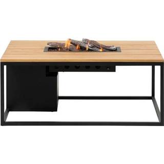 Cosiloft 120 Pejsebord - Teak / Sort