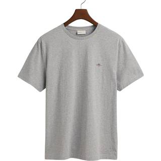 GANT The Original Solid T-Shirt Grey Melange