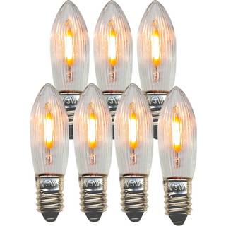 Star Trading Led Filament Universal Lyskilde E10 0.5w 11lm 2100k 7-pak - Lyskilder Klar - 300-77