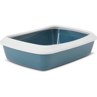 Savic Iriz Kattebakke Med Kant Bluestone - 42x30x10 cm
