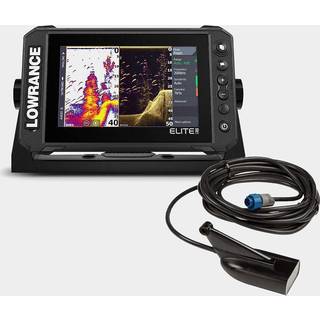 Plotter Lowrance Elite FS, 7" + HDI-ekkolodstransducer (CHIRP, DownScan)