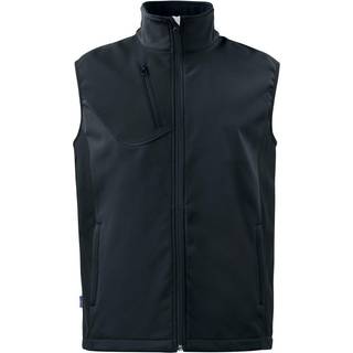ProJob 643702 3702 softshell vest / Arbejdsvest Sort 3XL