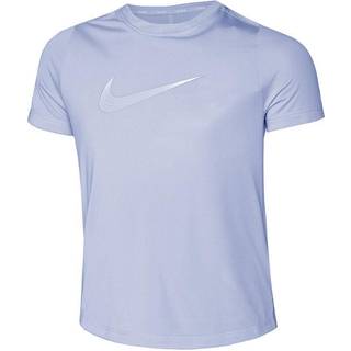 Nike Dri-Fit One GX T-Shirt Girls - Blue Grey, Size XS - blue_grey