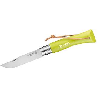 N°07 lommekniv, rustfrit stål, 8 cm, &#34;Colorama&#34;, Aniseed - Opinel