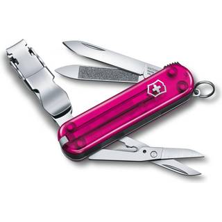 Victorinox Nail Clip 580 (Pink transparent)