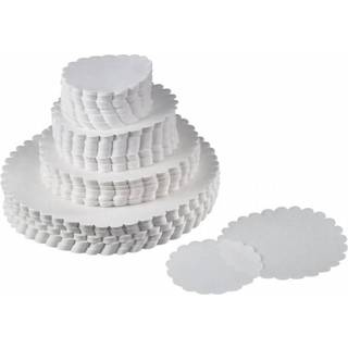 Fadpapir præget 22cm rund 500stk/pak