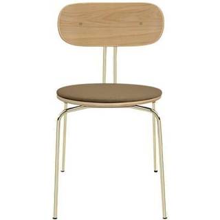Umage Curious spisebordsstol - Messing stel / Sugar Brown