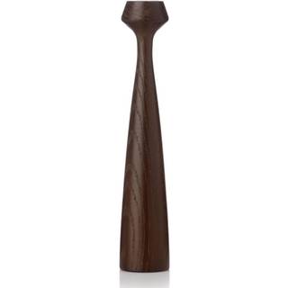 Applicata Blossom Lily lysestage 24,5 cm Smoked oak