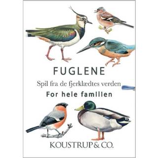 Koustrup Kortspil - Fuglenes verden - Udendørsliv fra