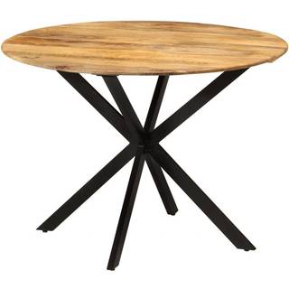 Spisebord Ø110x78 Cm Massivt - Massivt mangotræ